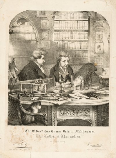De Rt. Hon. Lady Eleanor Butler en Miss Ponsonby, 