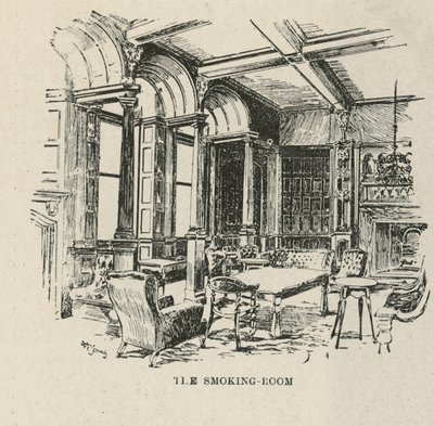 Het Russell Hotel, Russell Square: De Rookkamer door English School