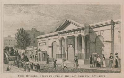 De Russell Instelling, Great Coram Street, Londen door English School