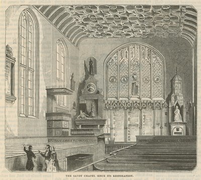 De Savoy Kapel sinds de restauratie door English School