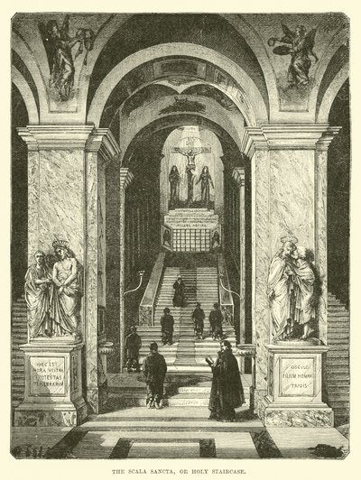 De Scala Sancta, of Heilige Trap door English School
