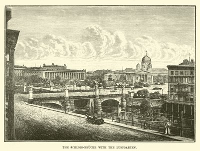 De Schloss-brucke met de Lustgarten door English School