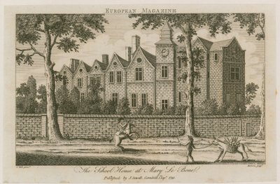 Het Schoolgebouw in Marylebone, Londen door English School