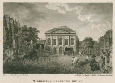 The Sessions House, Clerkenwell door English School
