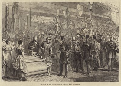 De sjah in de weefkamer van Haworth