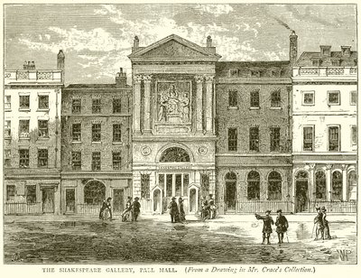 De Shakespeare Gallery, Pall Mall door English School