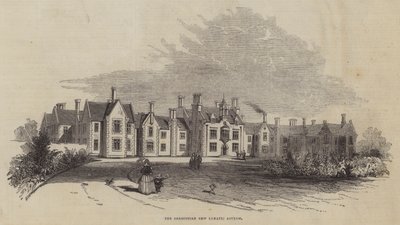 Het Shropshire Nieuwe Krankzinnigengesticht door English School