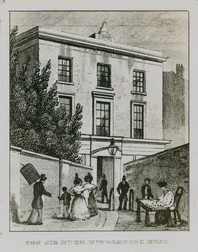 De Sir Hugh Middletons Head Tavern door English School