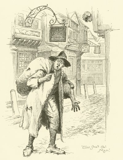 De Kleine Kolenman (gravure) door English School