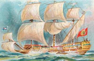 De Sovereign of the Seas door English School