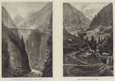 De St Gothard Spoortunnel door English School