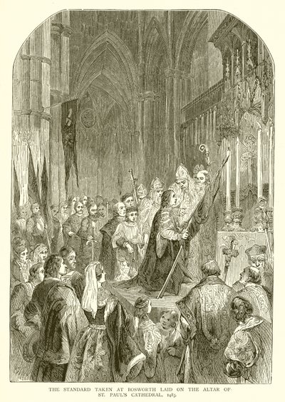 De Standaard genomen bij Bosworth Gelegd op het Altaar van de St. Paul