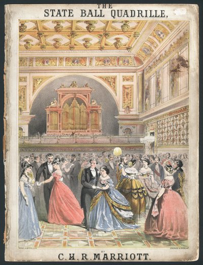 Het Staatsbal Quadrille door English School