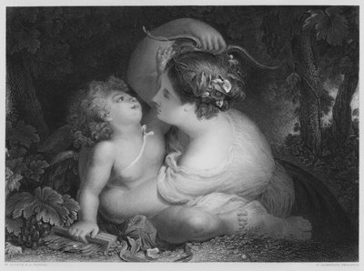 De Gestolen Boog, naar het schilderij in de Vernon Gallery door English School