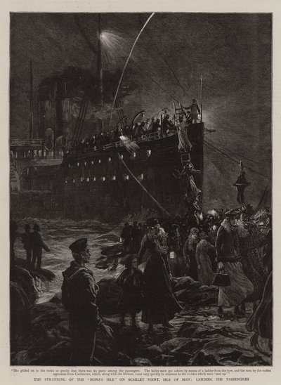 Het Stranden van de "Mona