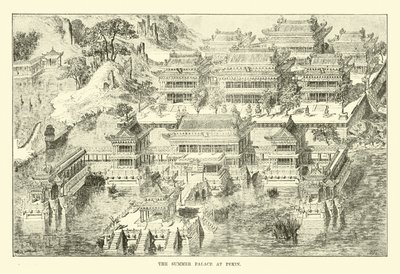 Het Zomerpaleis in Peking door English School