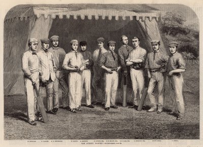 Het Surrey Eleven cricketteam door English School