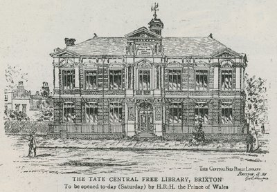 De Tate Centrale Vrije Bibliotheek, Brixton door English School