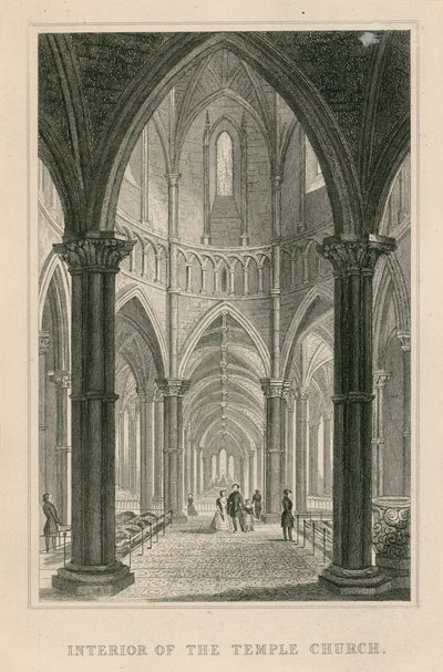 De Temple Church door English School