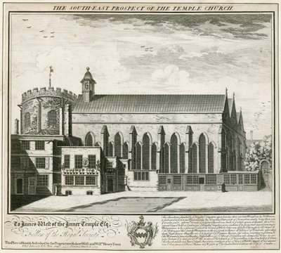 De Temple Church door English School