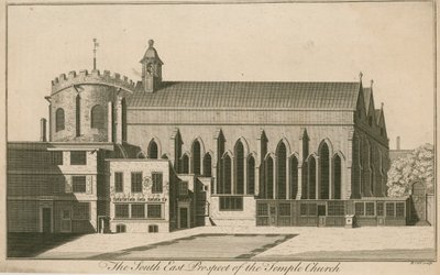 De Temple Church door English School
