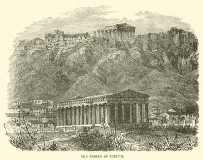 De Tempel van Theseus door English School
