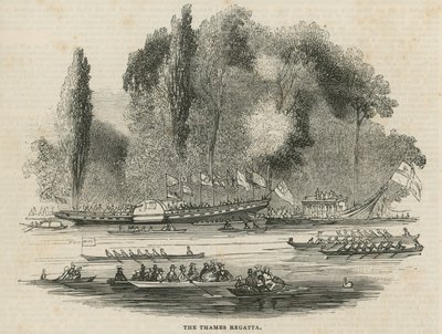 De Thames Regatta door English School
