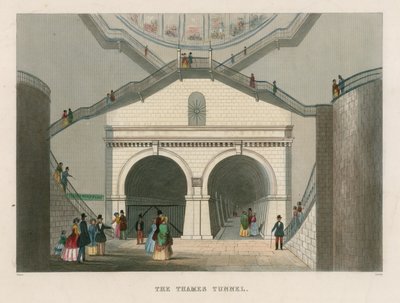 De Thames Tunnel door English School