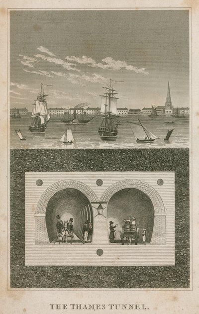 De Thames Tunnel door English School