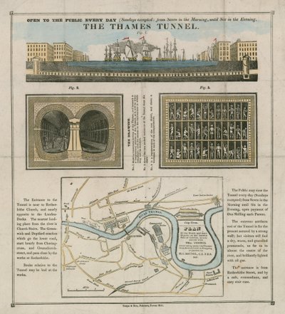 De Thames Tunnel door English School
