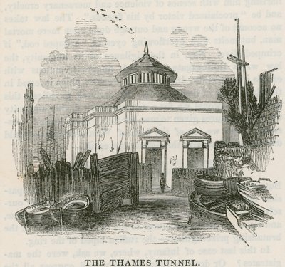 De Thames Tunnel door English School