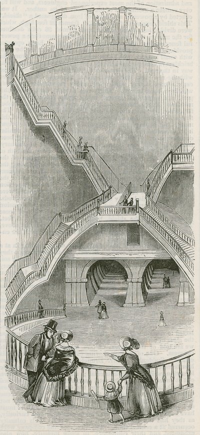 De Thames Tunnel door English School