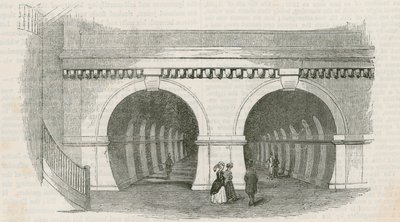 De Thames Tunnel door English School