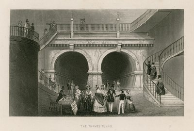 De Thames Tunnel door English School