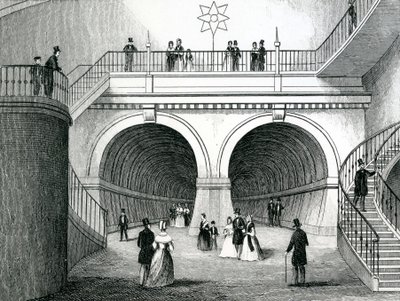 De Thames Tunnel door English School