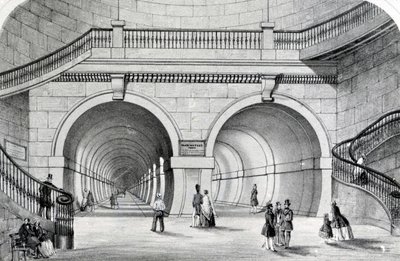 De Thames-tunnel door English School
