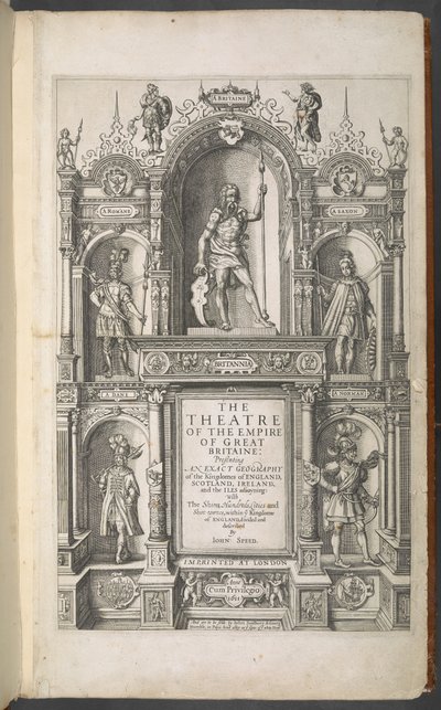Het Theater van het Keizerrijk Groot-Brittannië door English School