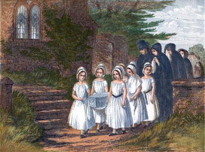 De luidende bel door English School