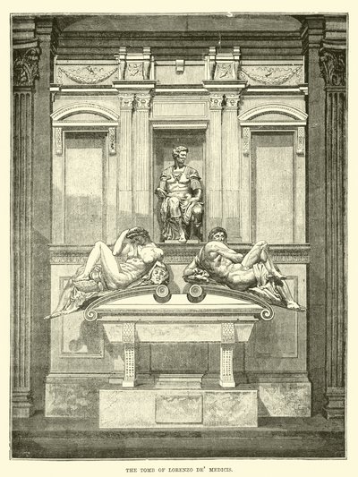 Het Graf van Lorenzo de Medici door English School