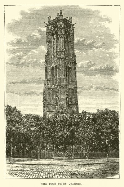 De Toren van St. Jacques door English School