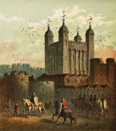 De Tower of London door English School