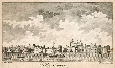 De Tower of London door English School