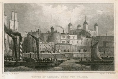 De Tower of London door English School