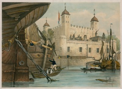 De Tower of London door English School