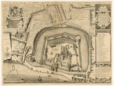 De Tower of London onderzocht in 1597 door English School