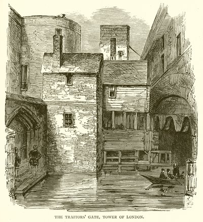 De Verraderspoort, Tower of London door English School