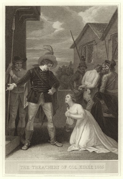 Het verraad van kolonel Kirke 1685 door English School