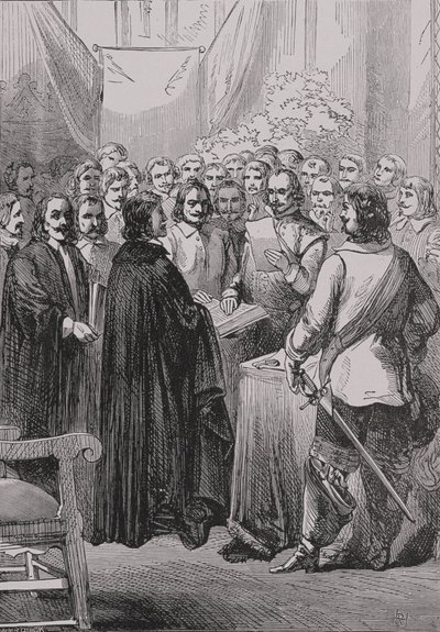 Het Verdrag van Westfalen, uit De Geschiedenis van Frankrijk, door Emile de Bonnechose, uitgegeven door Ward, Lock en Co, Londen door English School