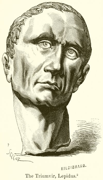 De triumvir, Lepidus door English School