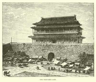 De Tsien-Men Poort door English School